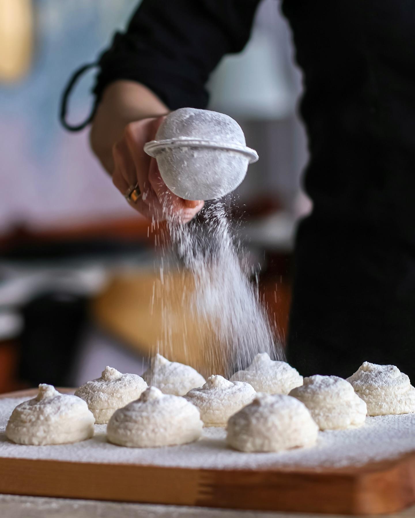 Handmade cooking scene